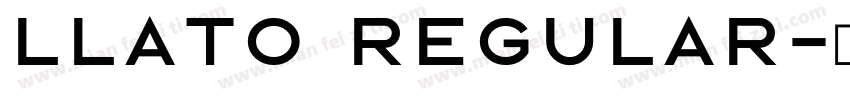 llato regular字体转换